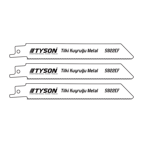 TYSON TİLKİ KUYRUĞU METAL S9222-EF 5Lİ SET